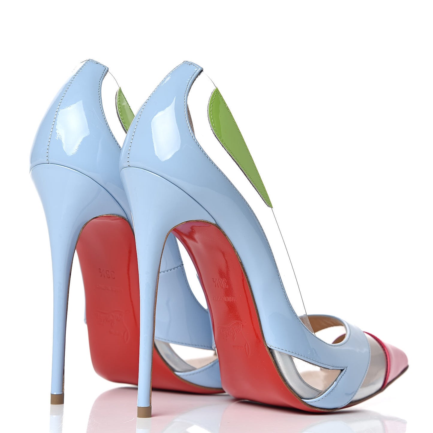 Patent PVC Blake is Back 120 Pumps 38.5 Version Multi