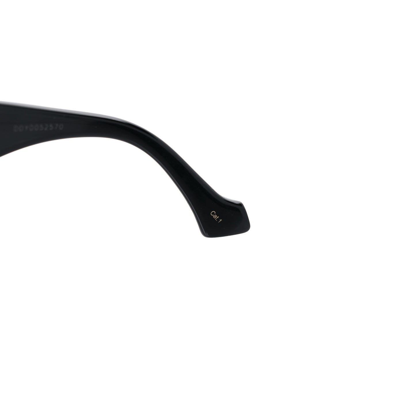 Acetate Square Frame Sunglasses GG0956S Black