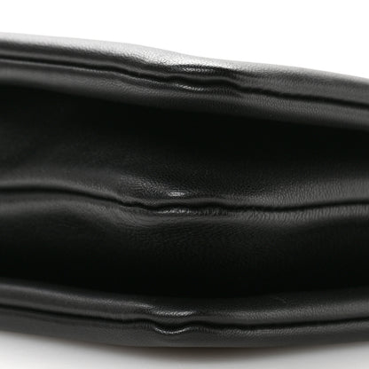 Celine Lambskin Large Trio Crossbody Bag Black 9 of 9