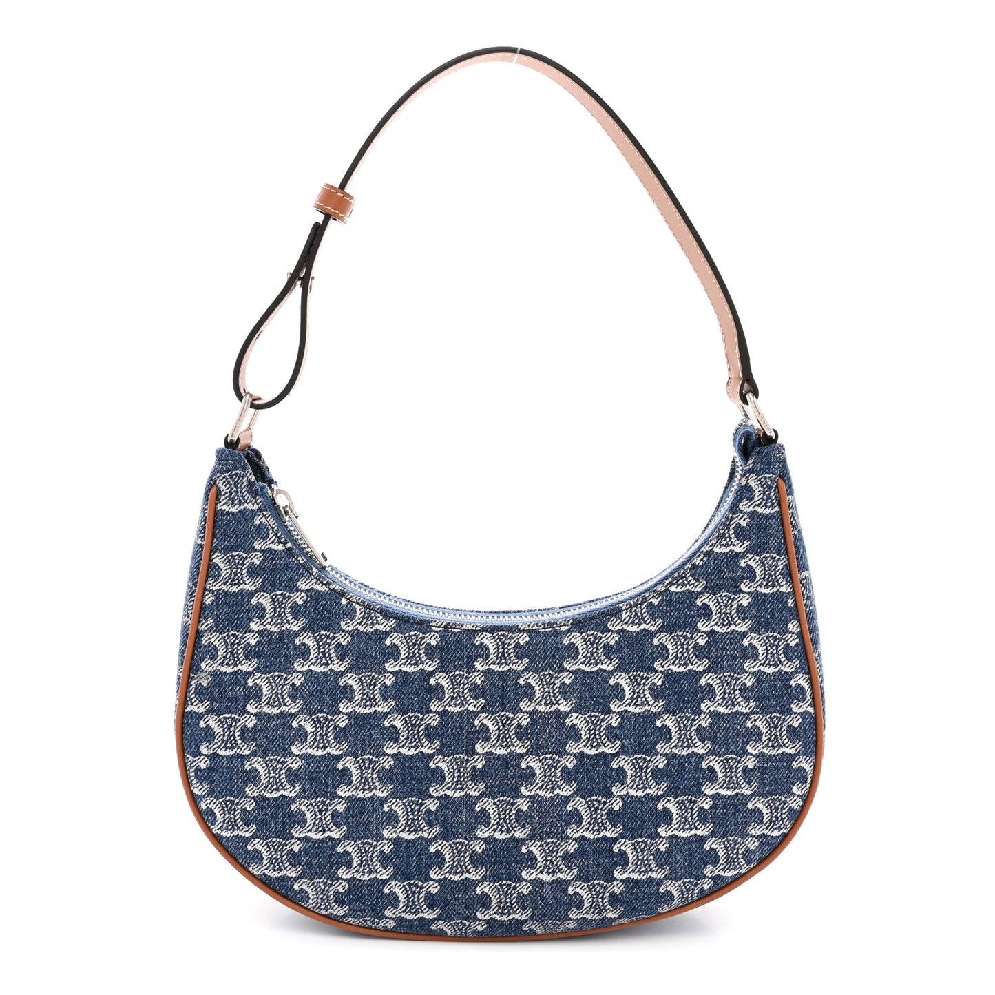 Denim Triomphe Ava Shoulder Bag Blue
