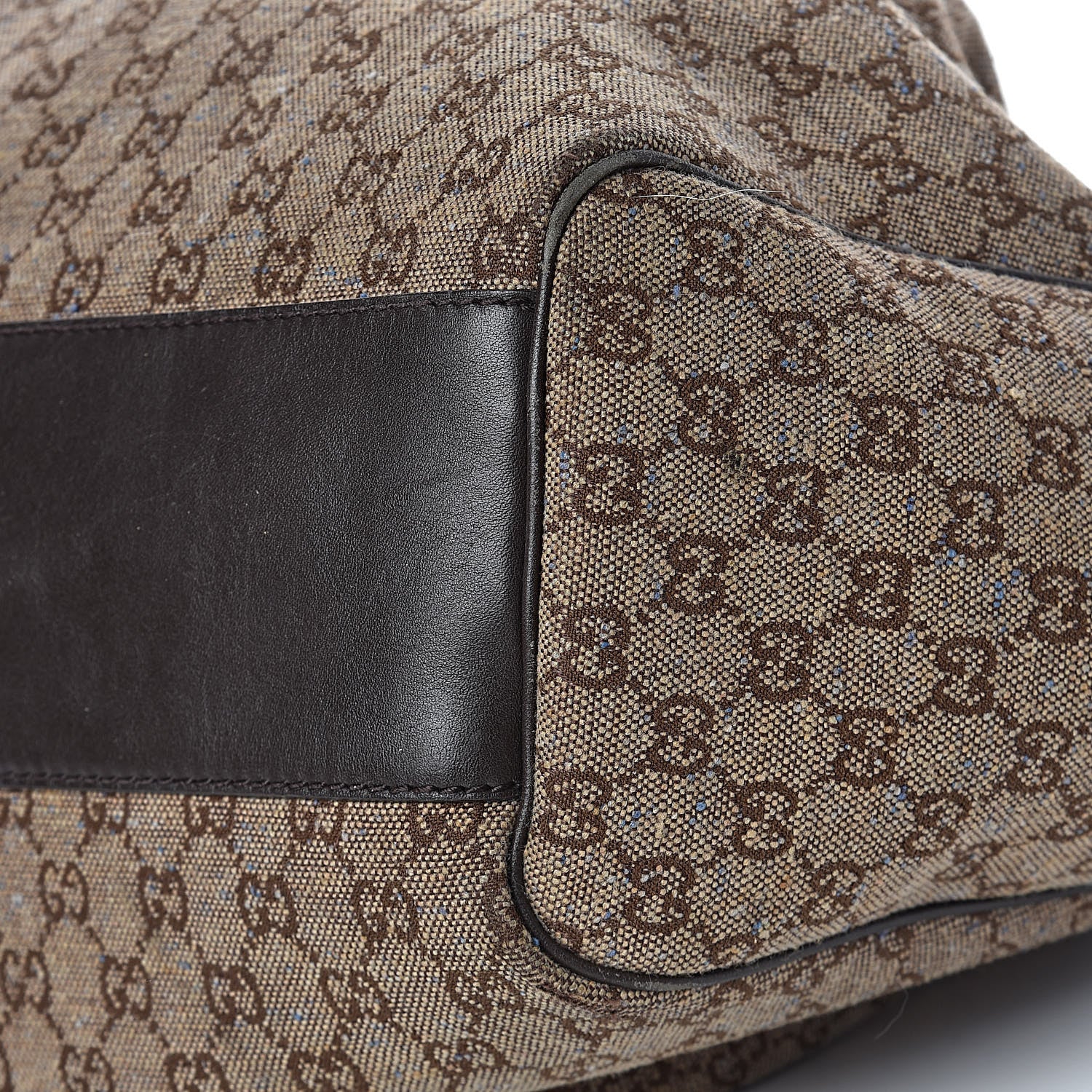 Gucci Monogram Large Sukey Tote Dark Brown 20 of 23