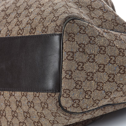 Gucci Monogram Large Sukey Tote Dark Brown 20 of 23