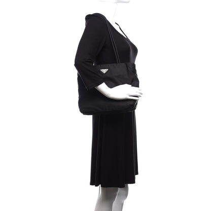 Prada Tessuto Nylon Tote Black 2 of 9