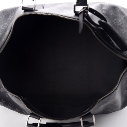 Louis Vuitton Monogram Eclipse Keepall Bandouliere 45 5 of 11