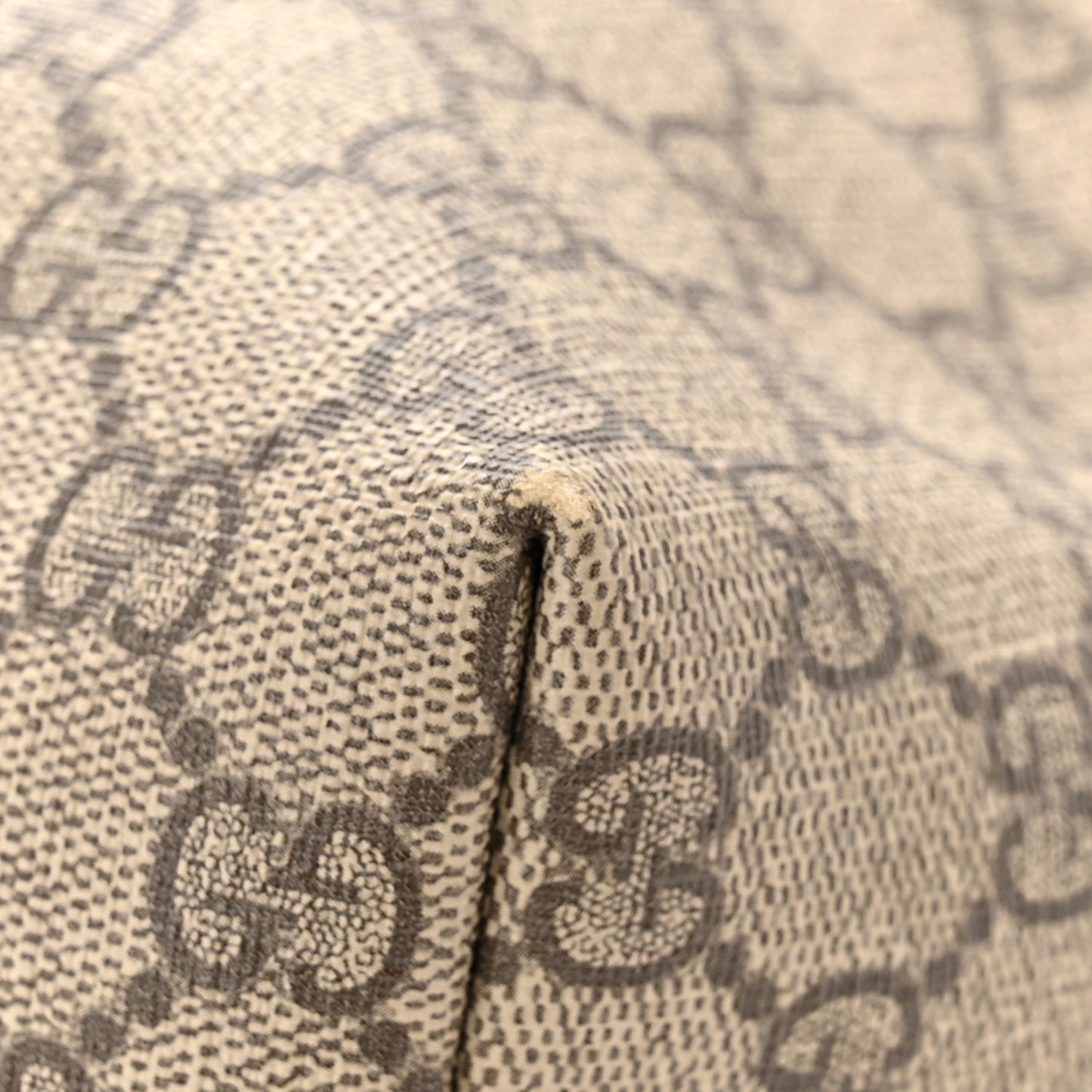 GG Plus Monogram Medium Signature Web Loop Tote Light Brown