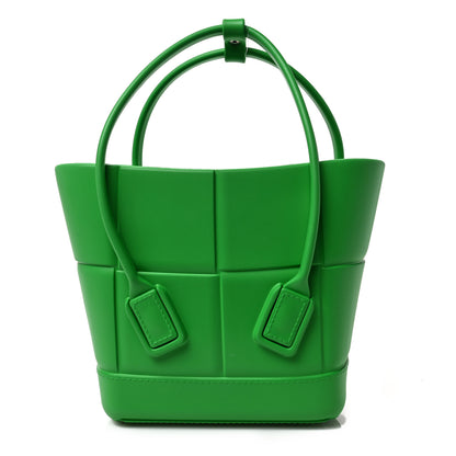 Bottega Veneta Rubber Maxi Intrecciato Mini Arco Grass 1 of 8