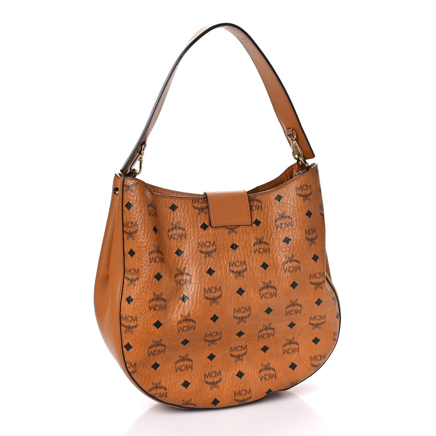 Visetos Large Patricia Hobo Cognac