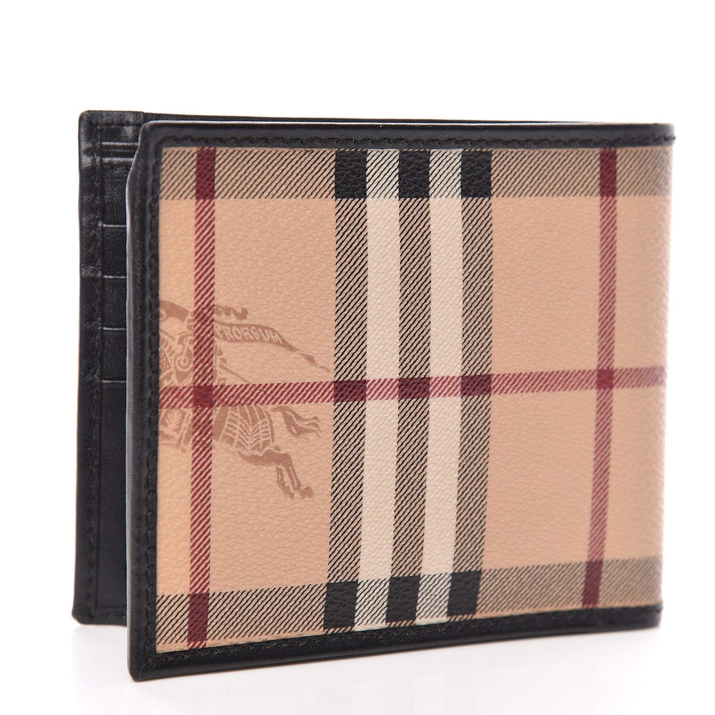 Haymarket Check Bi-Fold Wallet Chocolate