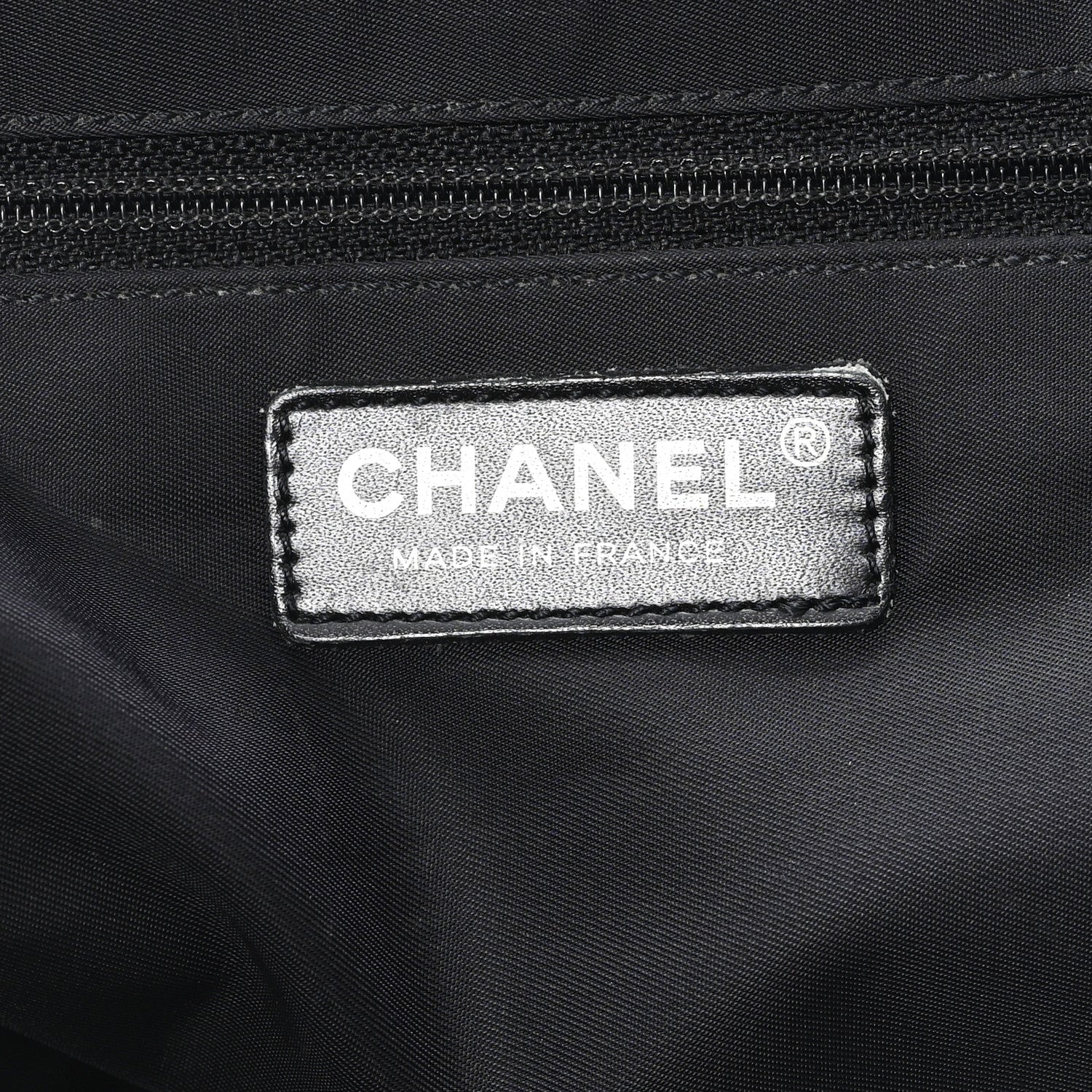 Chanel Nylon Medium Travel Tote Black 6 of 10