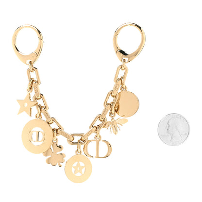 Christian Dior Lacquer 30 Montaigne Bag Charm Gold 2 of 3