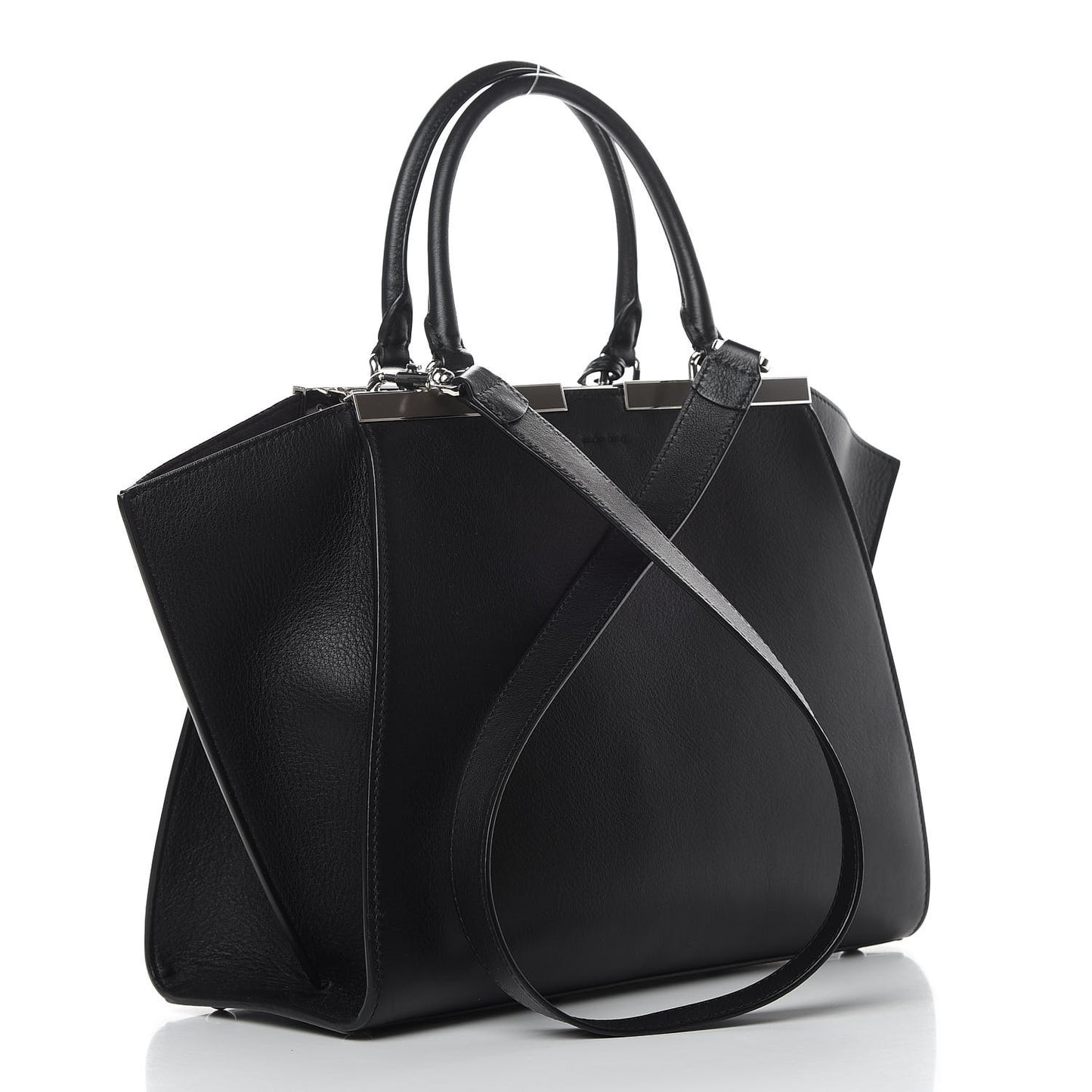 Vitello Dolce Petite 3jours Tote Black