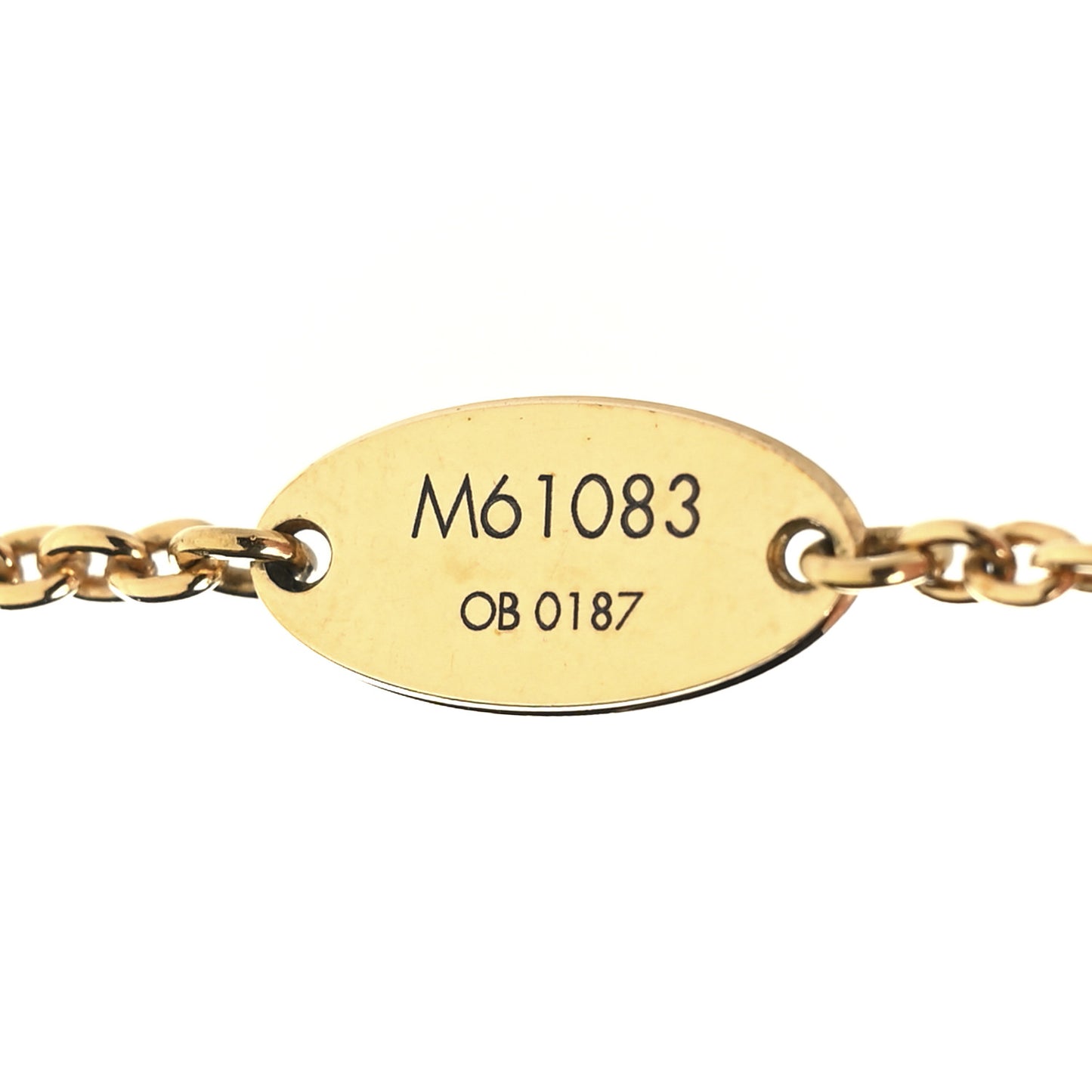 Essential V Necklace Gold