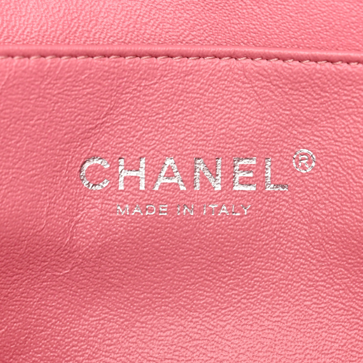 Chanel Lambskin Quilted Clutch with Chain Flap Pink 6 of 10