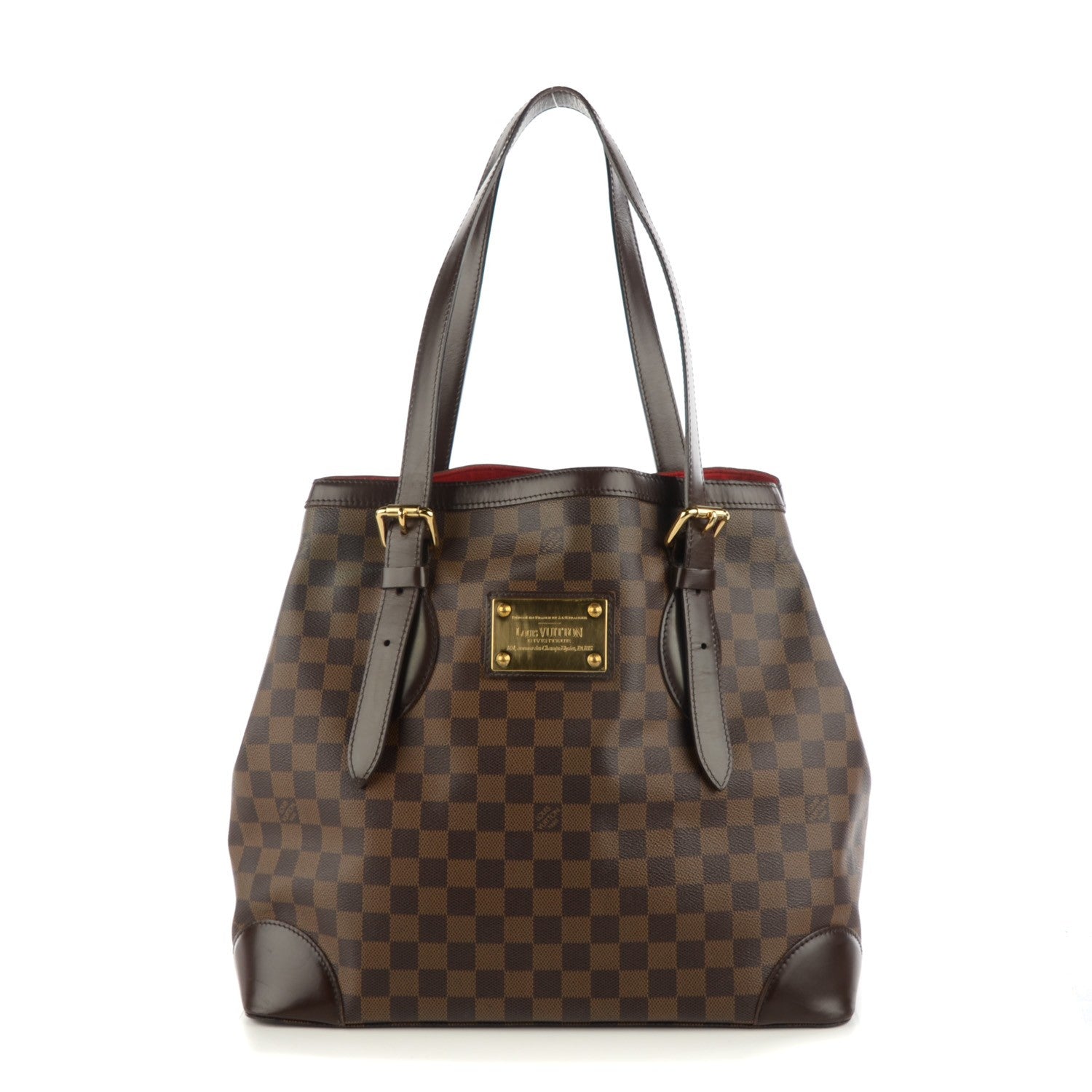 Louis Vuitton Damier Ebene Hampstead GM 1 of 7