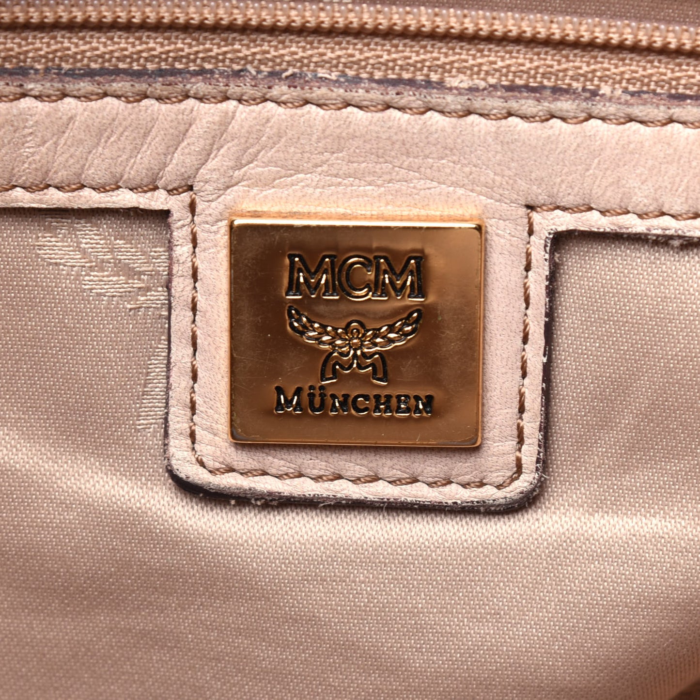 Visetos Medium Sprinkle Stud Stark Backpack Beige