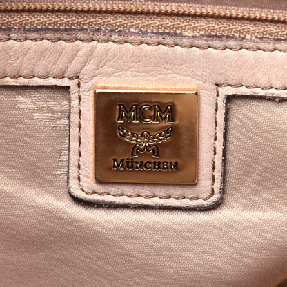 MCM Visetos Medium Sprinkle Stud Stark Backpack Beige 5 of 32