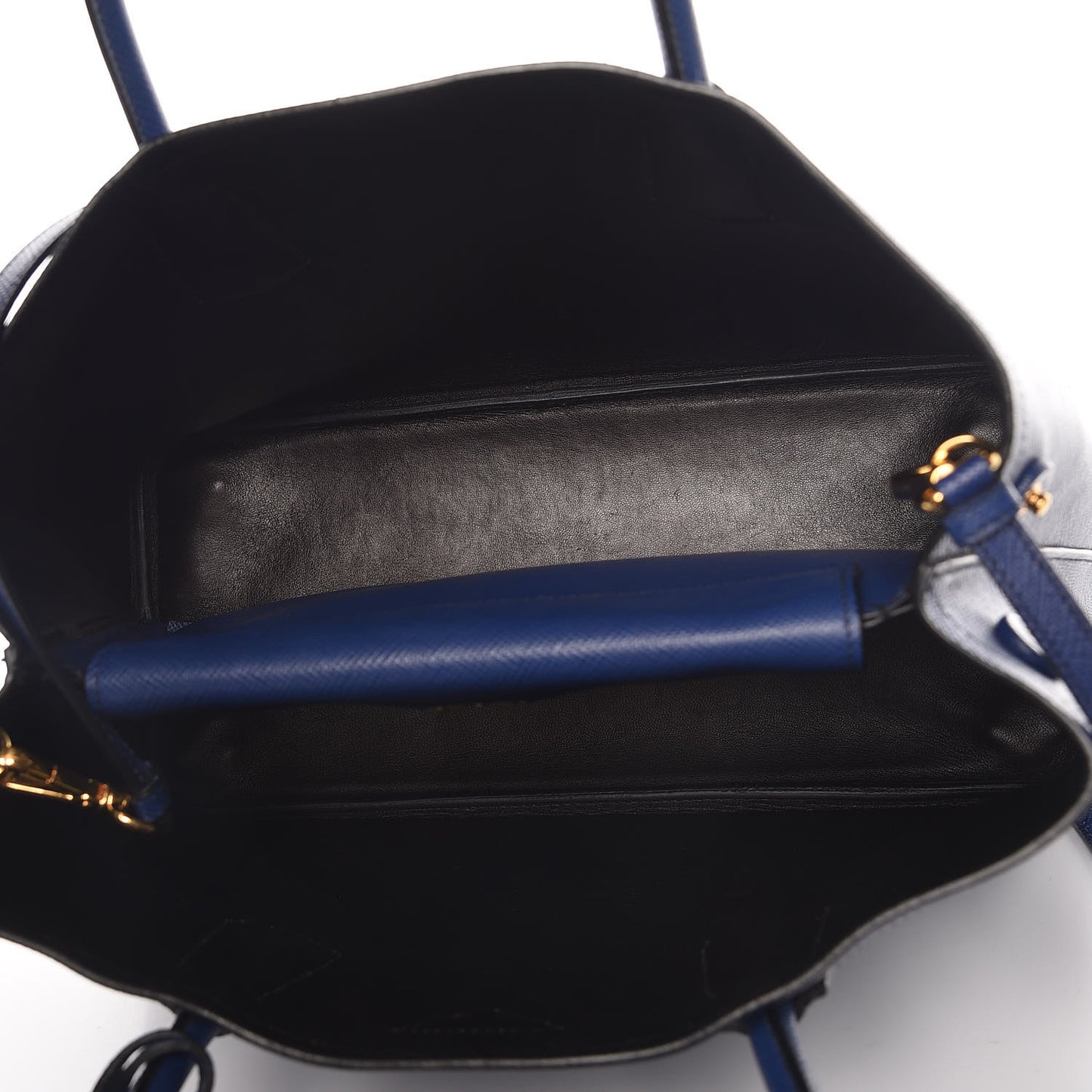 Saffiano Cuir Medium Double Bag Inchiostro
