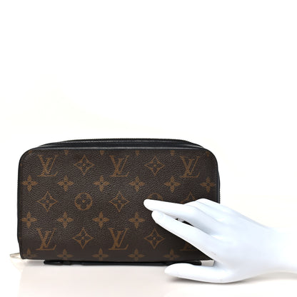 Louis Vuitton Monogram Macassar Zippy XL Wallet 2 of 7