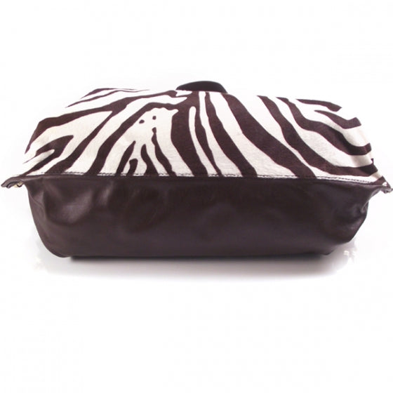 Jimmy Choo Pony Hair Zebra Bowler 4 of 10