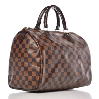 Louis Vuitton Damier Ebene Speedy 30 3 of 10