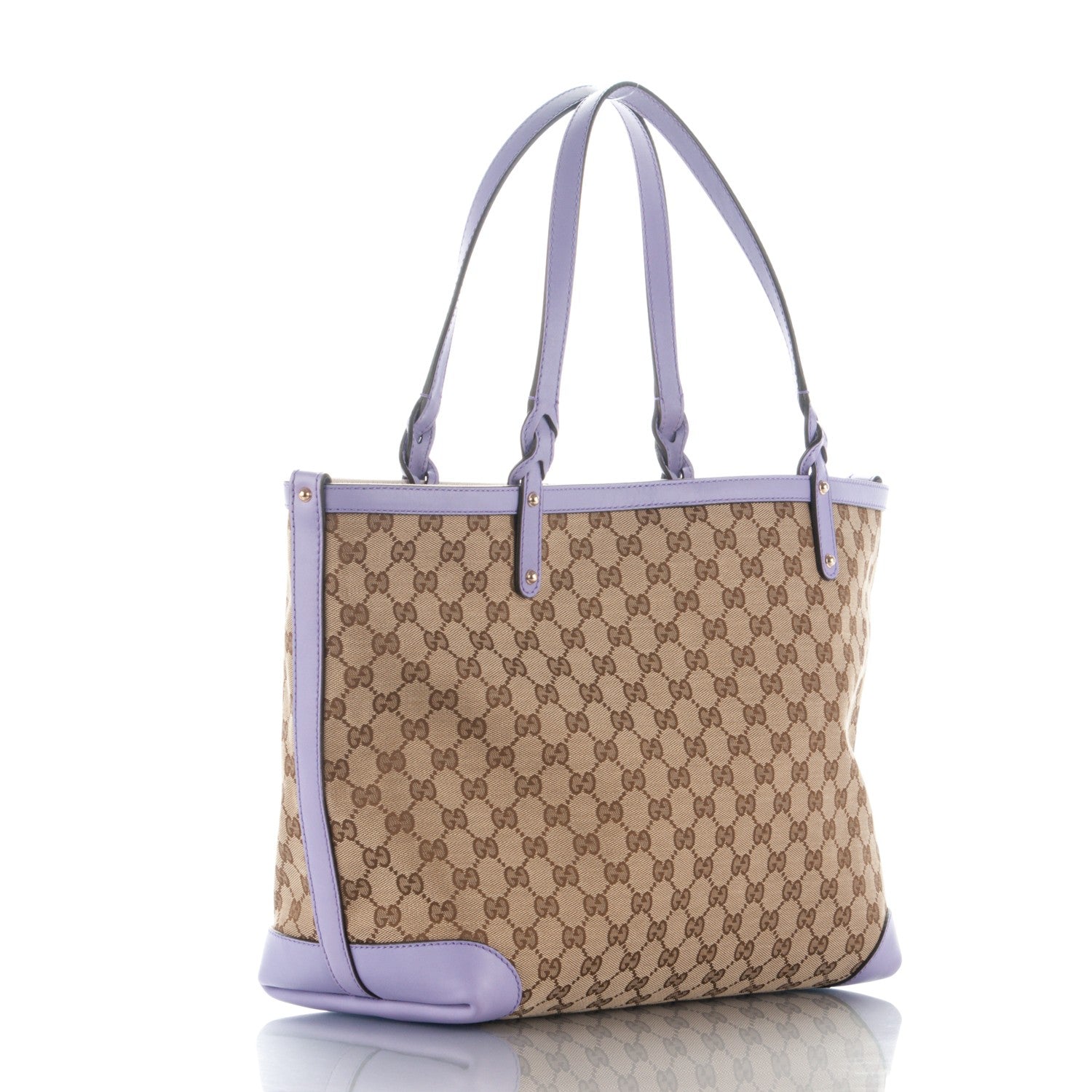 Gucci Monogram Medium Craft Tote Lilac 5 of 20