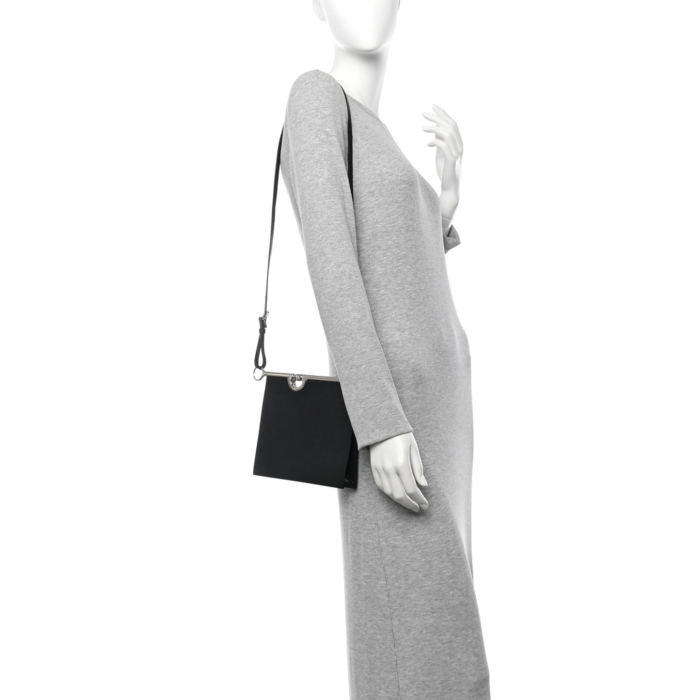 Chevre Chamkila Mors De Bride Bag Black