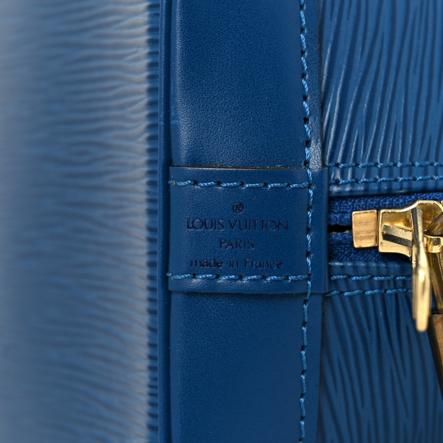 Louis Vuitton Epi Alma PM Cyan 7 of 16