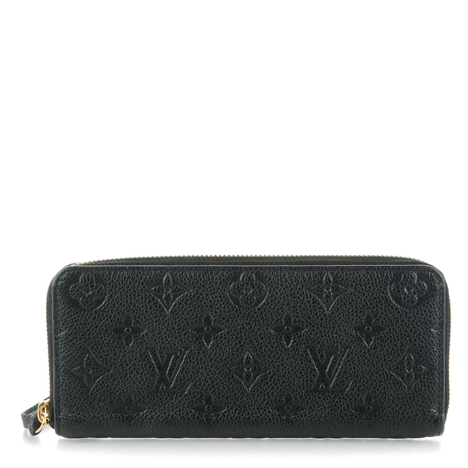 Louis Vuitton Empreinte Clemence Wallet Black 1 of 8
