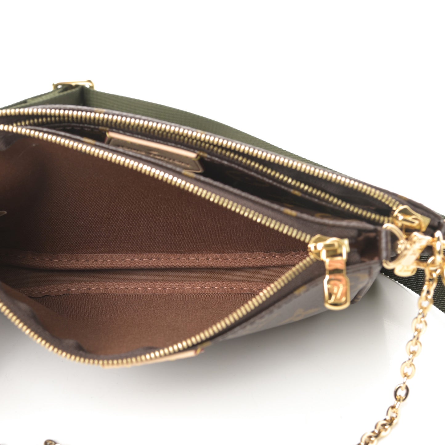 Monogram Multi Pochette Accessories Kaki