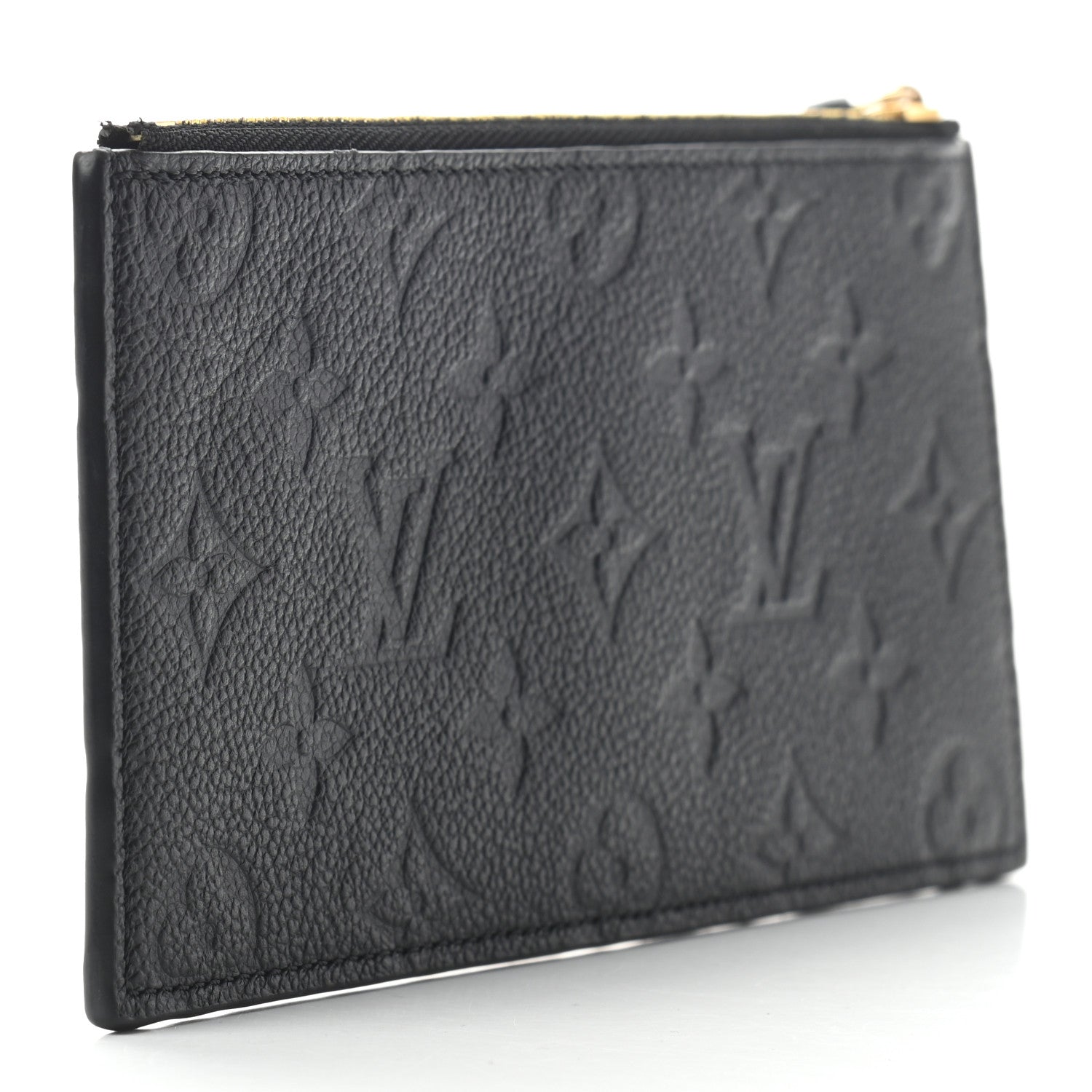 Louis Vuitton Empreinte Felicie Chain Wallet Zippered Insert Black 3 of 6