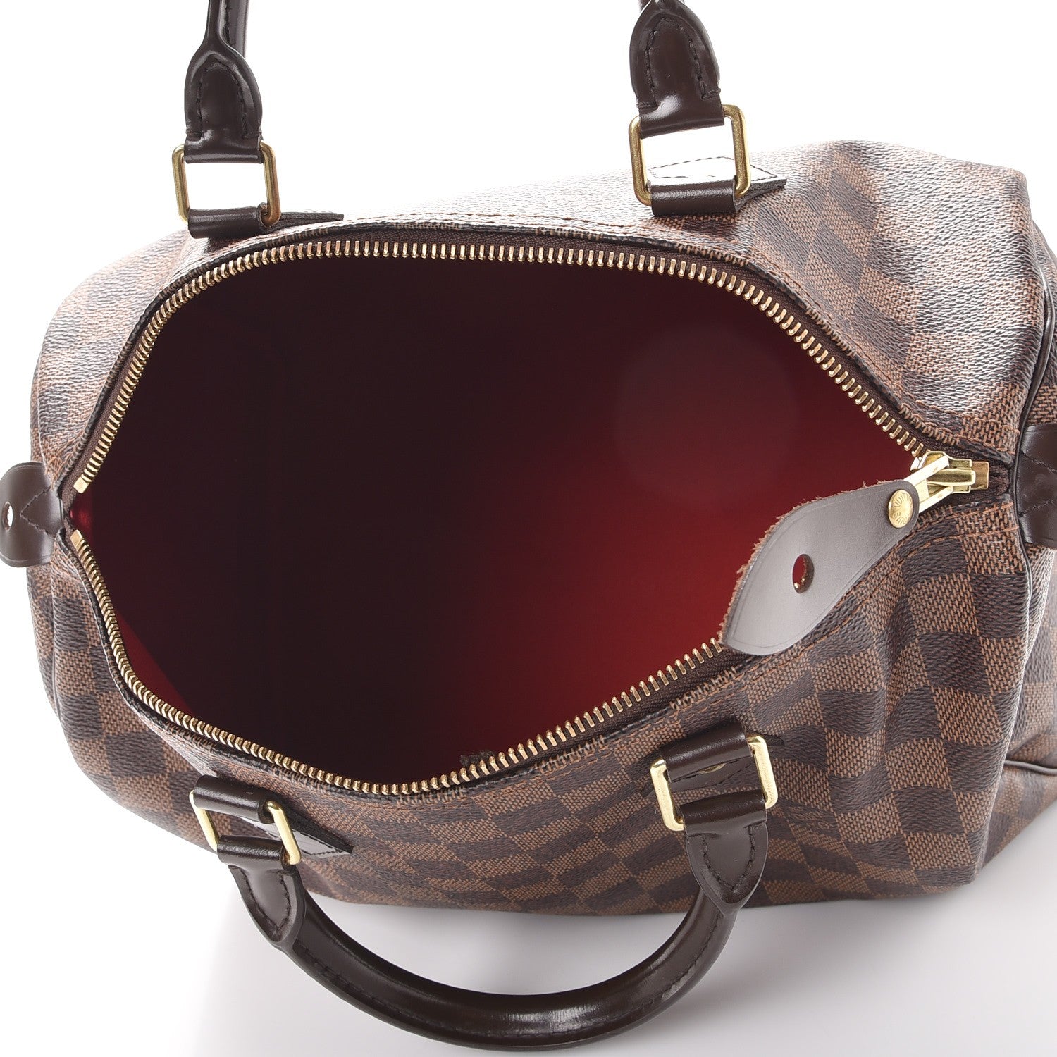 Louis Vuitton Damier Ebene Speedy 30 5 of 11