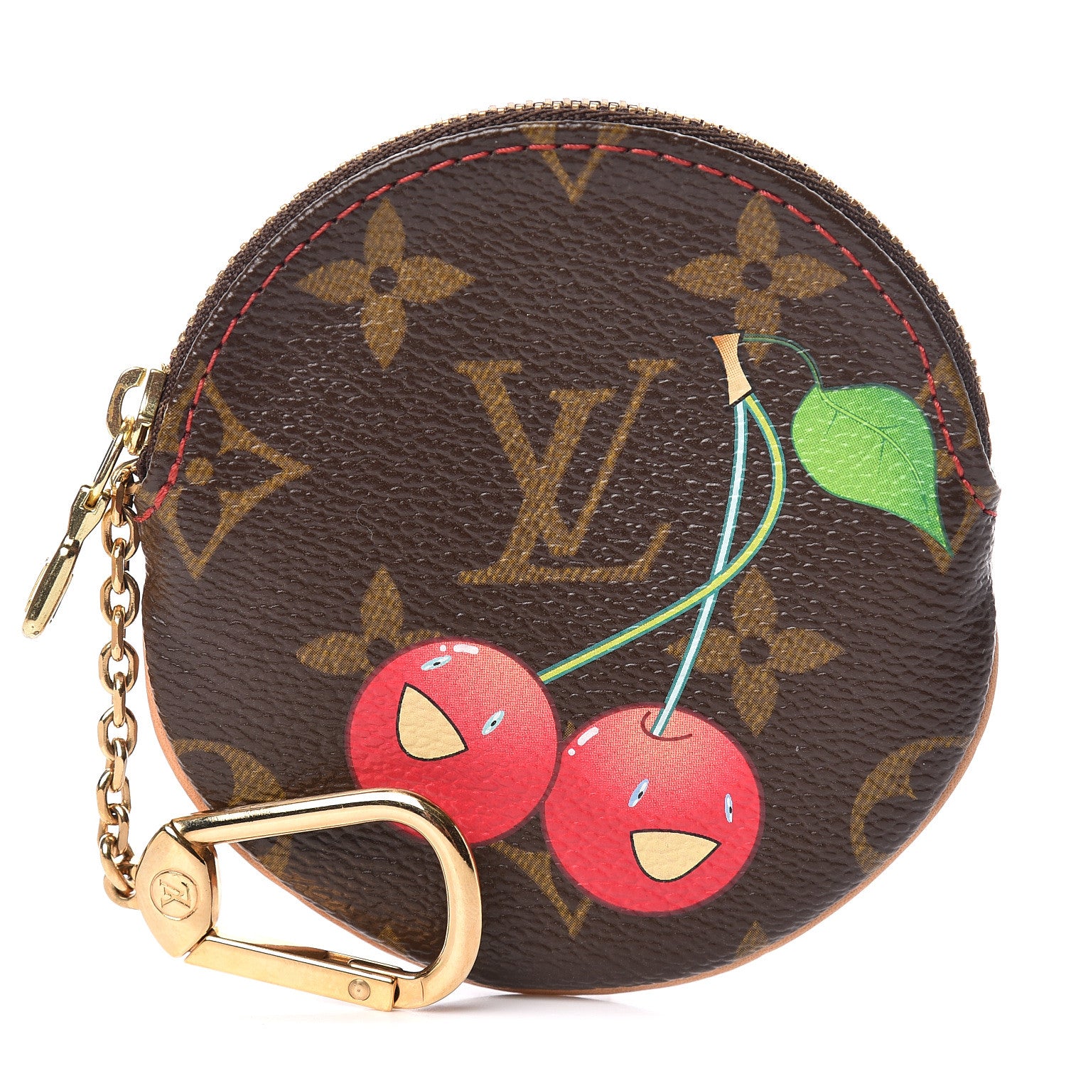 Louis Vuitton Monogram Cerises Round Coin Purse 1 of 7