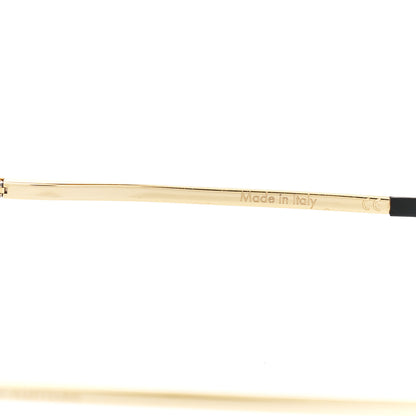 Louis Vuitton Metal The Party Aviator Anti Blue Light Sunglasses Z0997W Gold 7 of 9