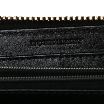 Burberry Grainy Calfskin Zip Around Wallet Black 8 of 11