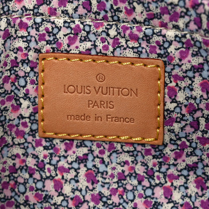 Louis Vuitton Denim Patchwork Speedy 30 Blue 5 of 8