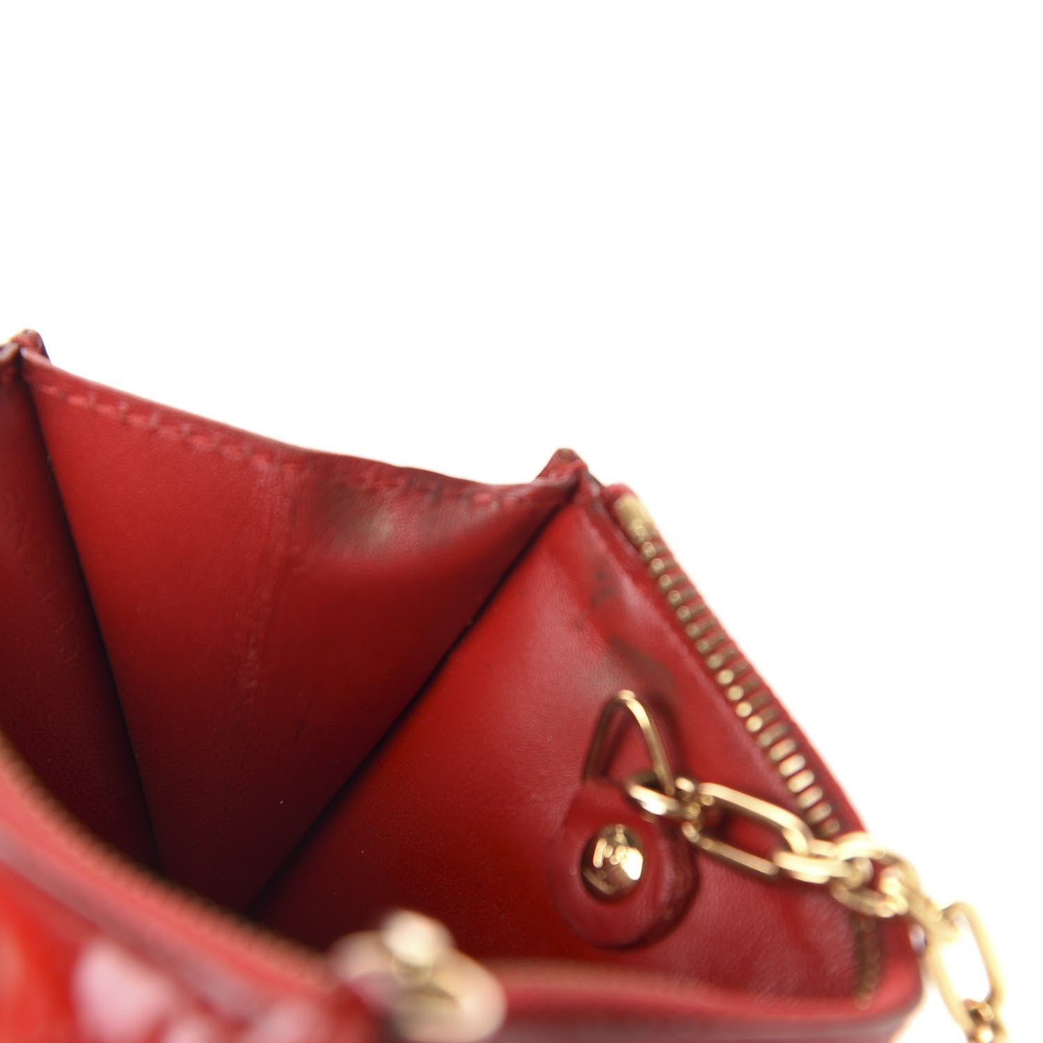 Louis Vuitton Vernis Key Pouch Pomme D'Amour 6 of 7