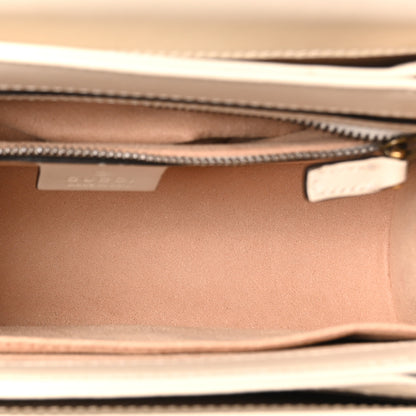 Gucci Calfskin Small Queen Margaret Top Handle Bag Mystic White 5 of 10