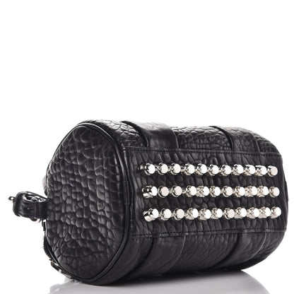 Alexander Wang Pebbled Lambskin Mini Rockie Black Rhodium Hardware 4 of 7