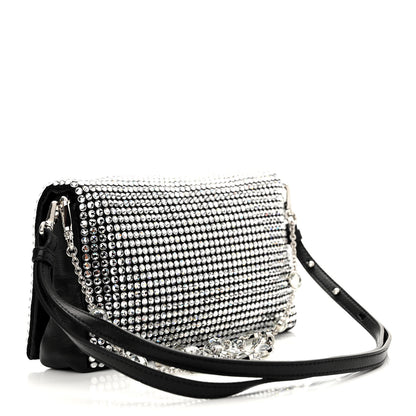 Miu Miu Nappa Crystal Starlight Crossbody Bag Black 3 of 11