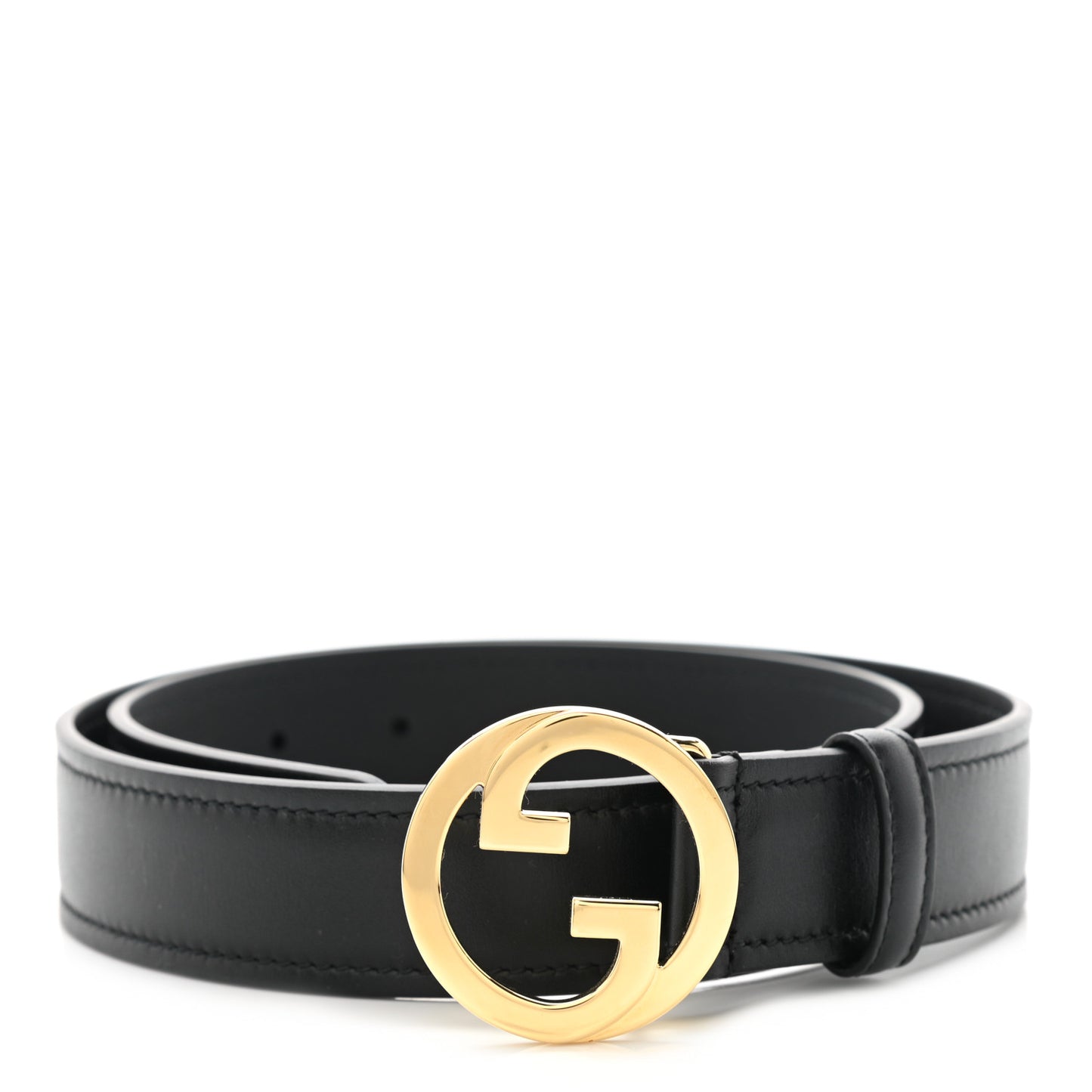 Ciny Lux Calfskin Blondie 30mm Belt 75 30 Black