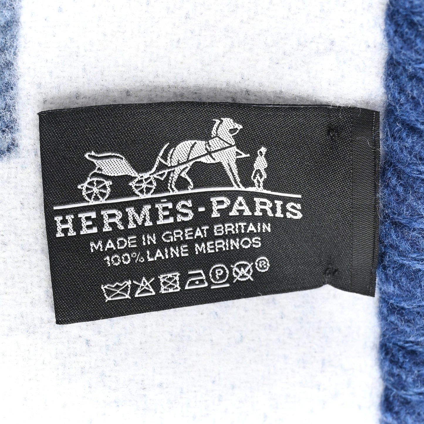 Meriono Wool Couvertures Nouvelles Blanket Marine