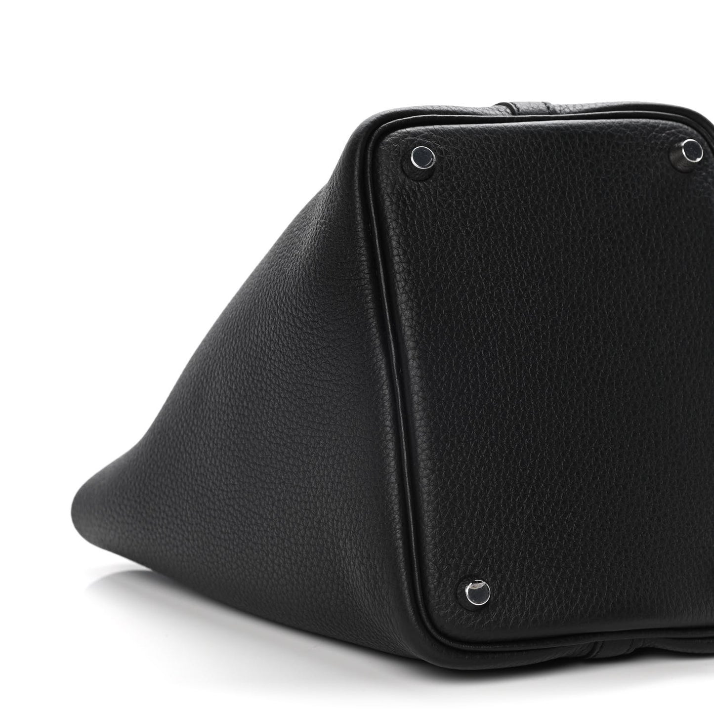 Taurillon Clemence Picotin Lock 18 PM Black