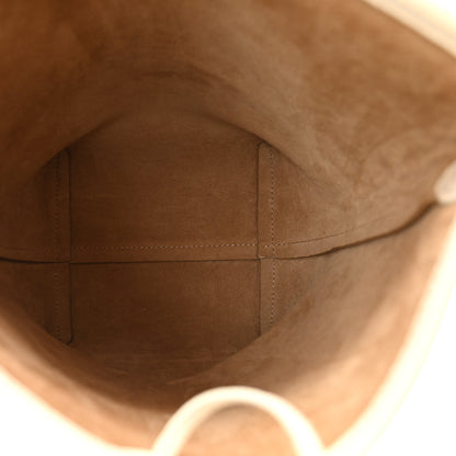 The Row Grained Calfskin Small N/S Park Tote Ivory 5 of 9