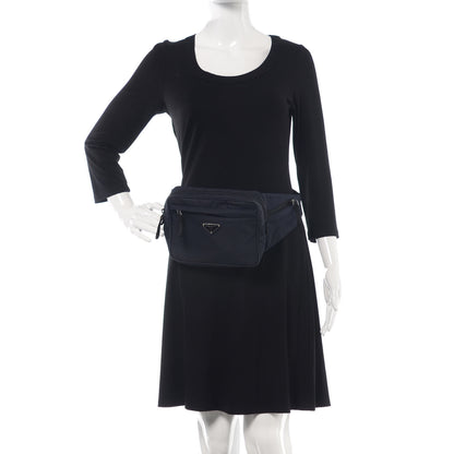Prada Tessuto Nylon Belt Bag Blue 2 of 10