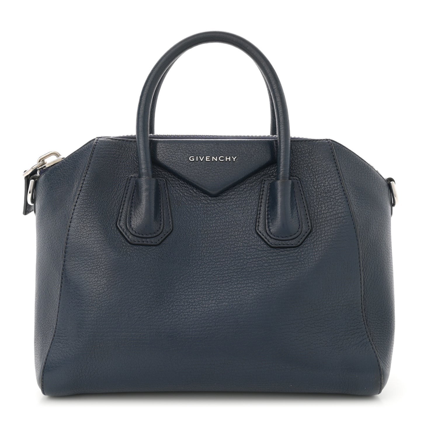 Sugar Goatskin Small Antigona Navy
