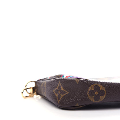Louis Vuitton Monogram 2020 Christmas Animation Bumper Cars Mini Pochette Accessories Coquelicot 7 of 11
