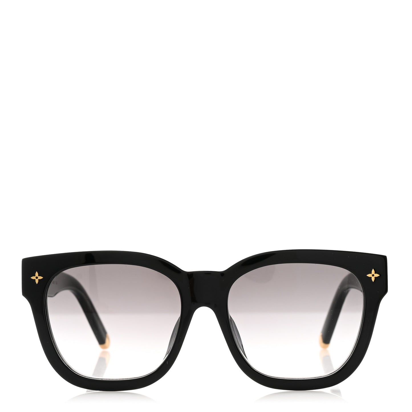 Acetate My Monogram Square Sunglasses Z1523E Black