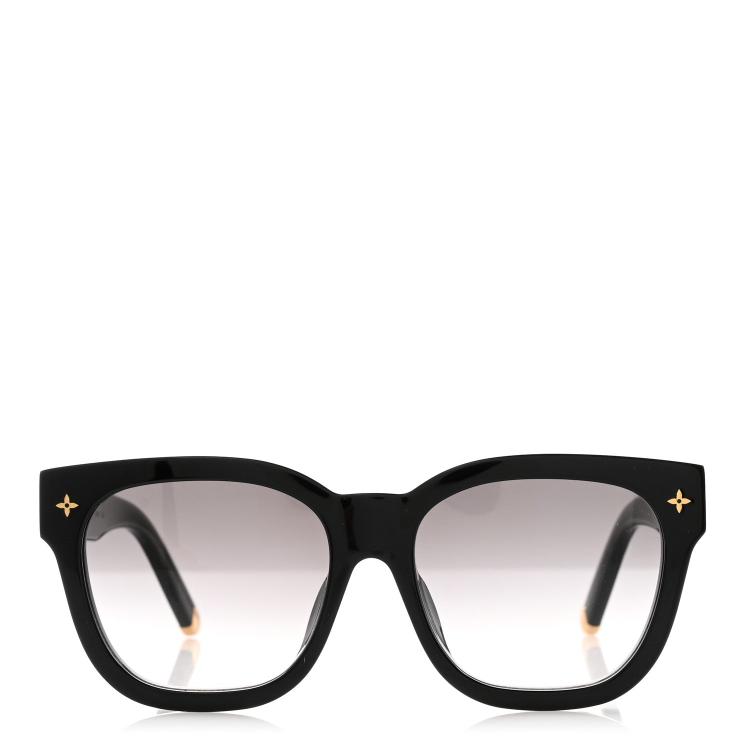 Louis Vuitton Acetate My Monogram Square Sunglasses Z1523E Black 2 of 12