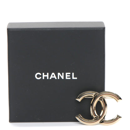 Chanel Metal CC Brooch Light Gold 5 of 5