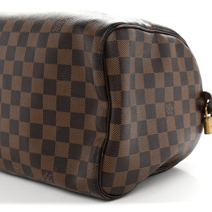 Louis Vuitton Damier Ebene Speedy 30 10 of 14